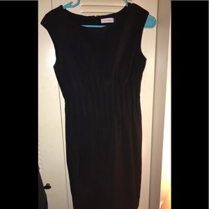 Black tight knee length Calvin Klein dress